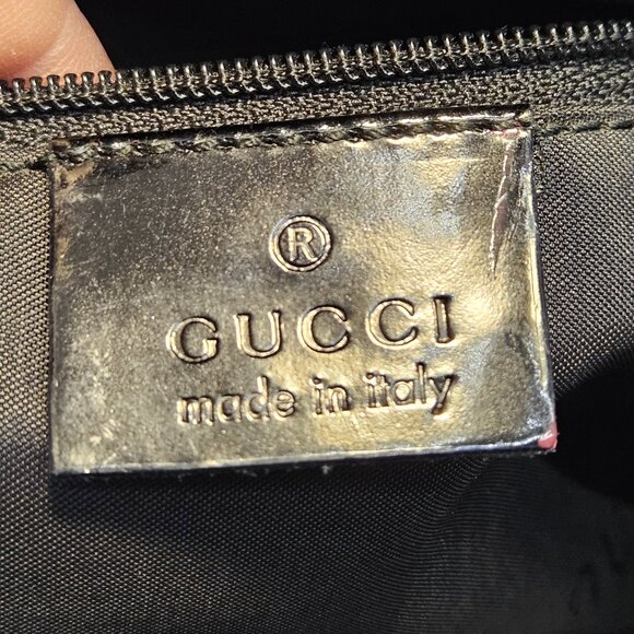 Gucci Black Patent Leather Bamboo Handle 2-Way Bag - Picture 2 of 16